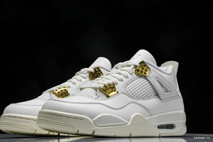 Rep Kickmax Retro AQ9129-170 4 Jordan Metallic Gold 0712